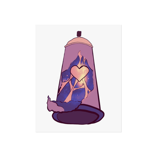 Heart in a Can Art Print