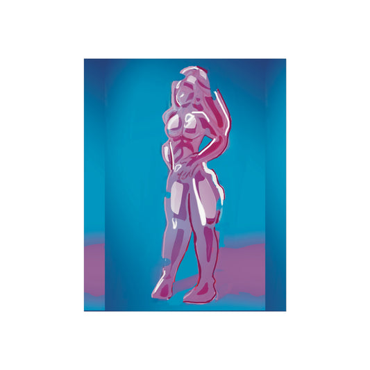 Mirror siren print