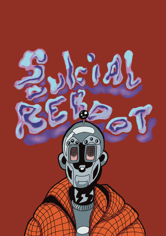 Robot boy wallpaper