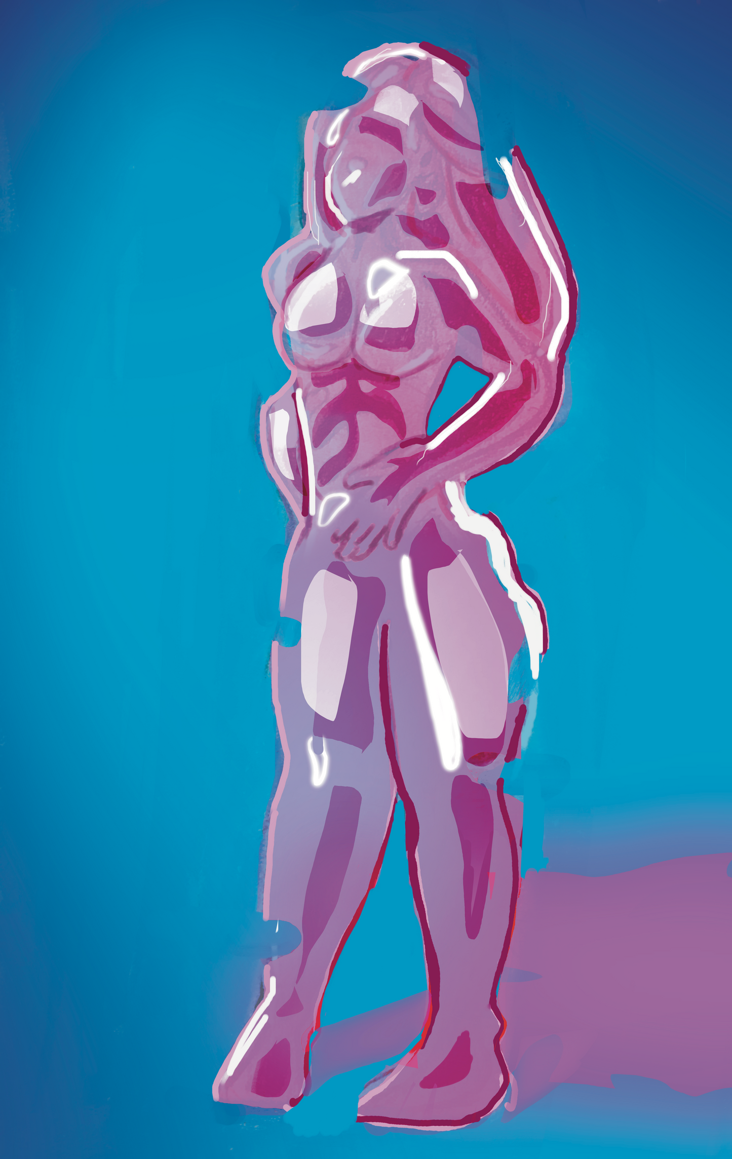 Mirror siren Phone Wallpaper
