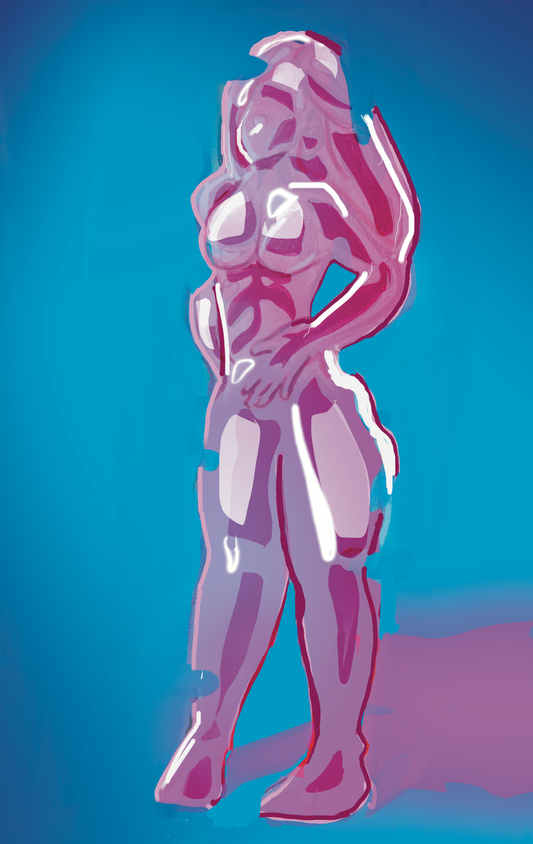 Mirror siren Phone Wallpaper