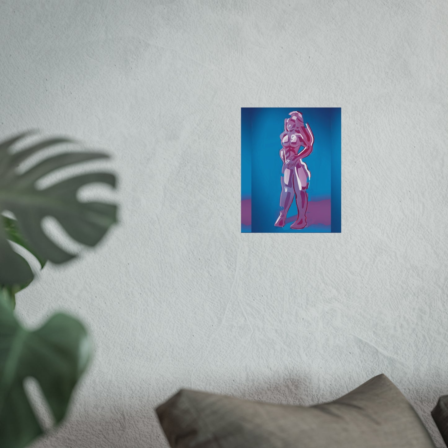 Mirror siren print