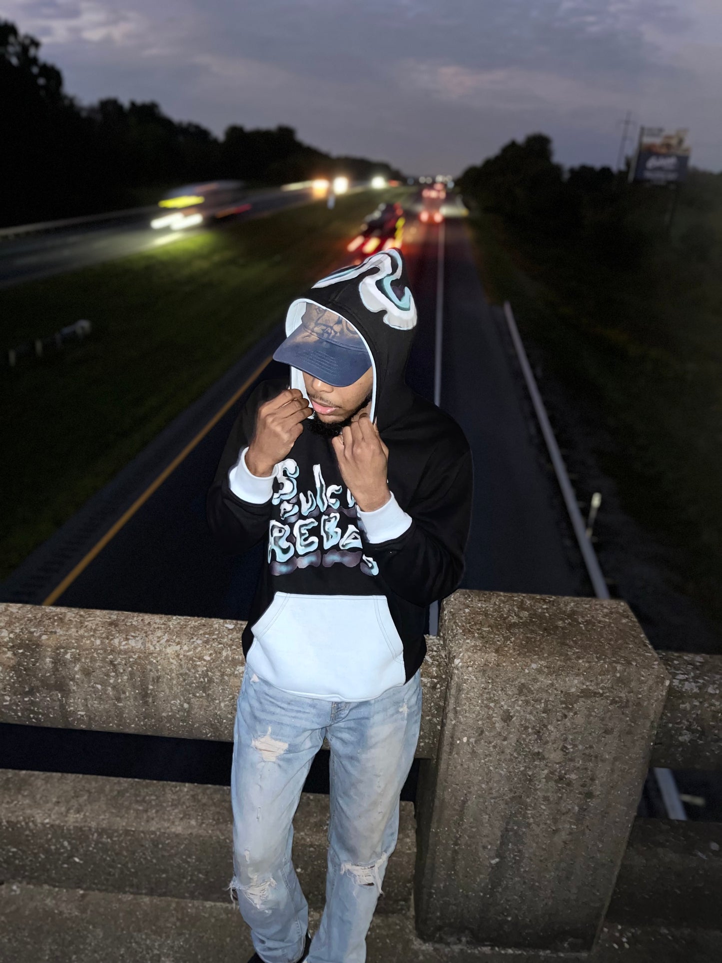 Liquid Chrome hoodie